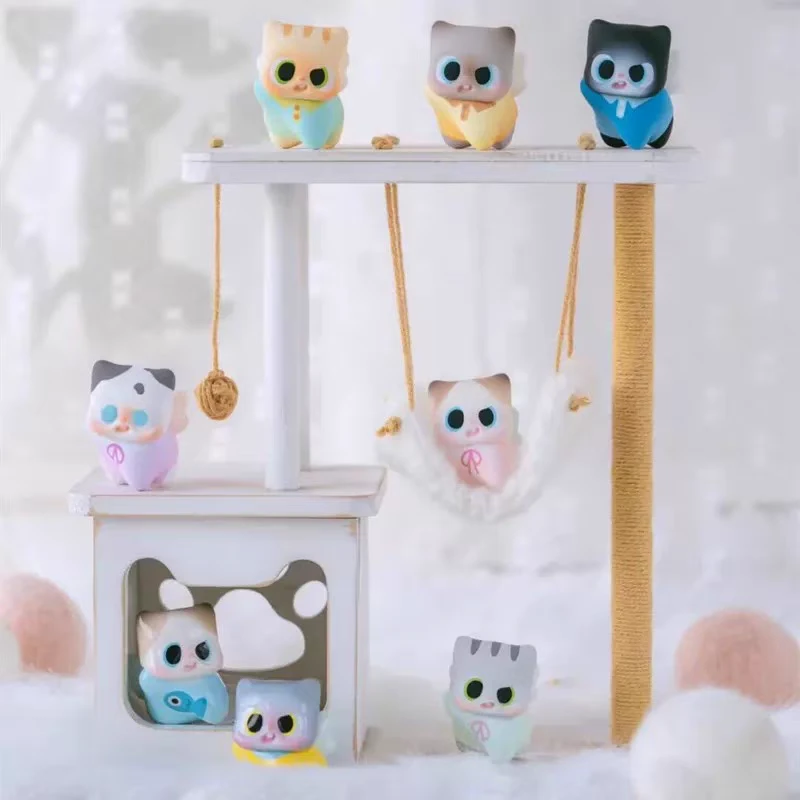 【拆盒】Pitty二代猫猫日常萌粒盲盒