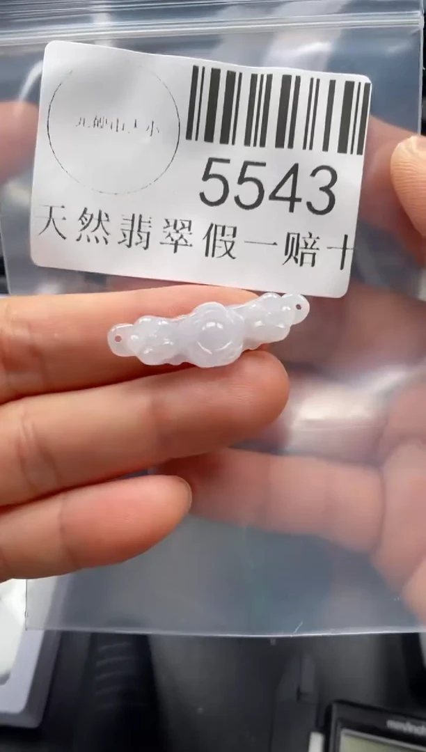 翡翠未镶嵌吊坠(不含链)5543