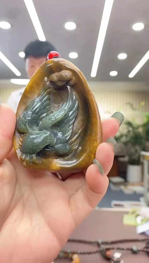未镶嵌透闪石质玉把件手把