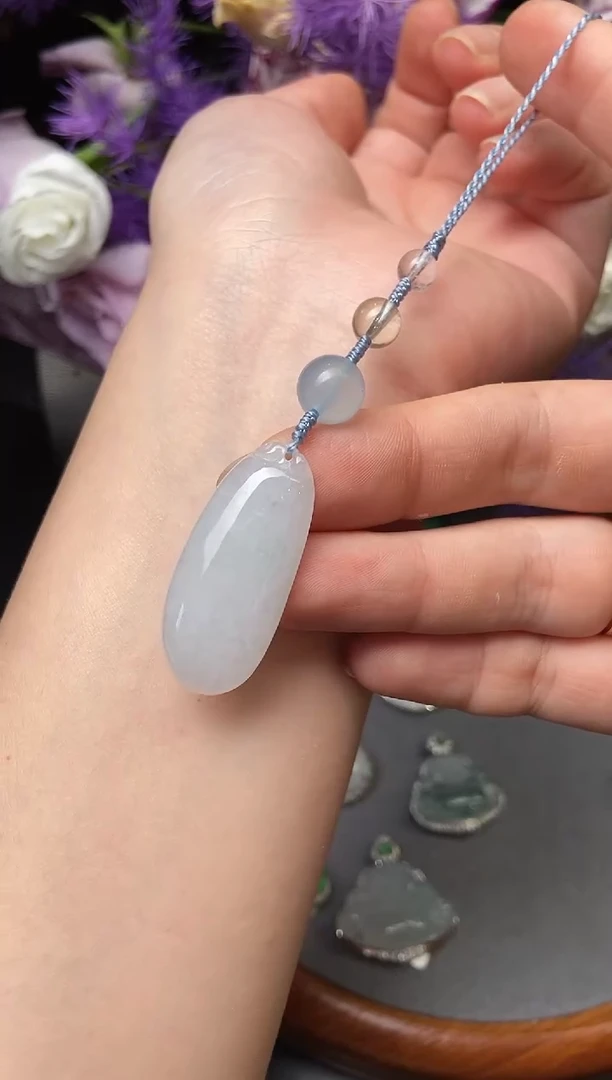 未镶嵌挂件翡翠福瓜手机挂
