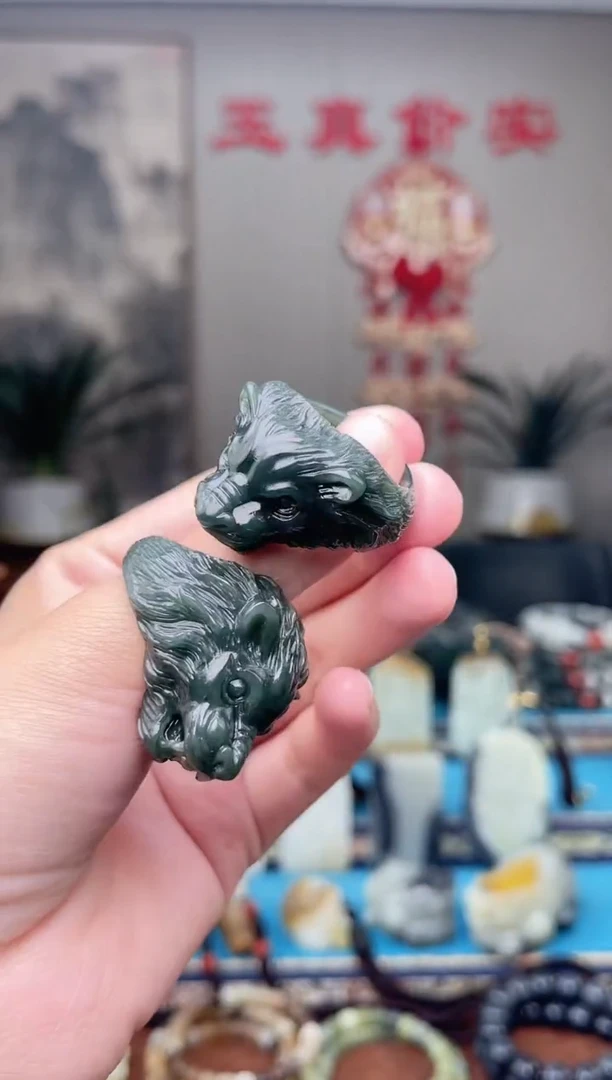 和田玉未镶嵌挂件1多样性发 拍一发一