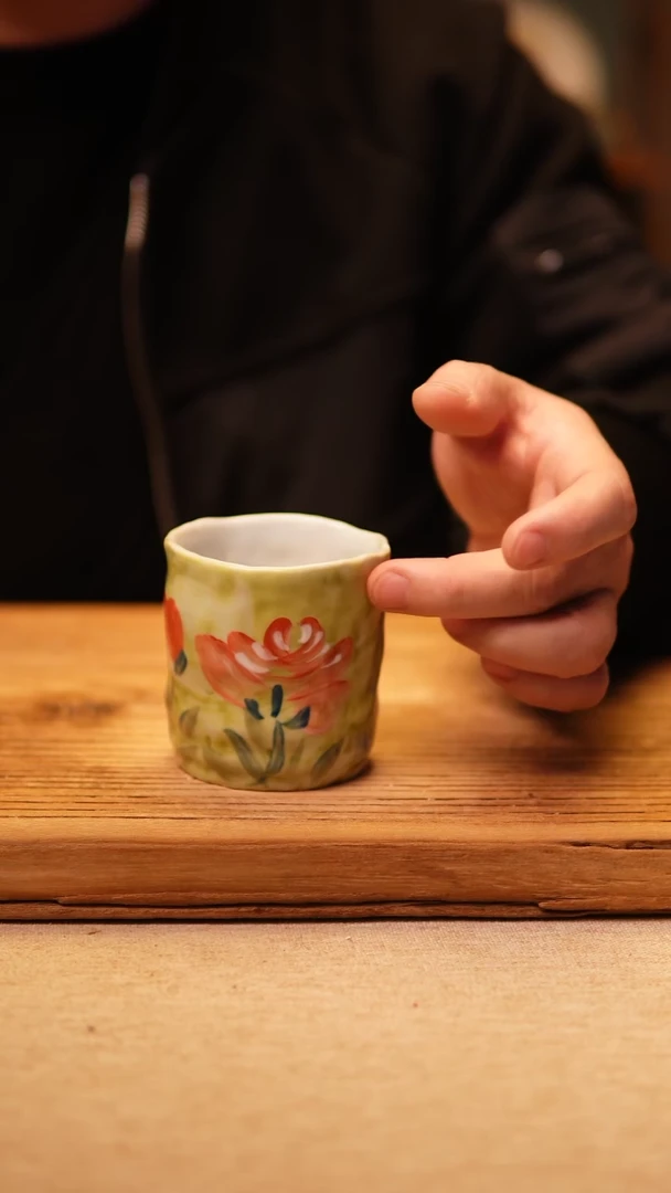 【闪购商品】@@陶园瓷舍@@纯手工手绘@高温釉下彩