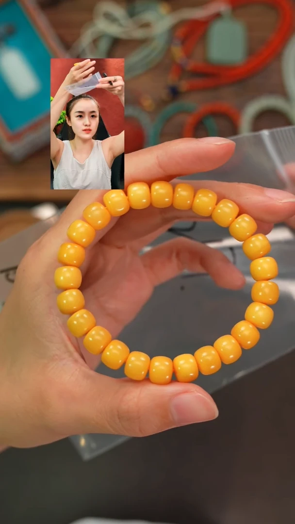 手串蜜蜡未镶嵌?****?遇见匠心品质回血