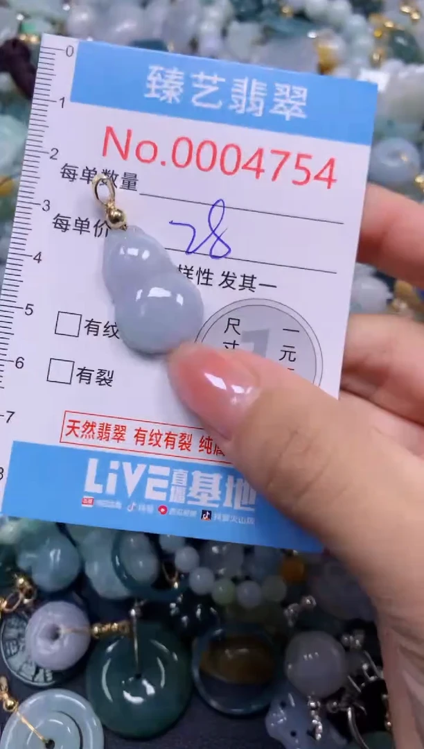 颈饰未镶嵌翡翠4754