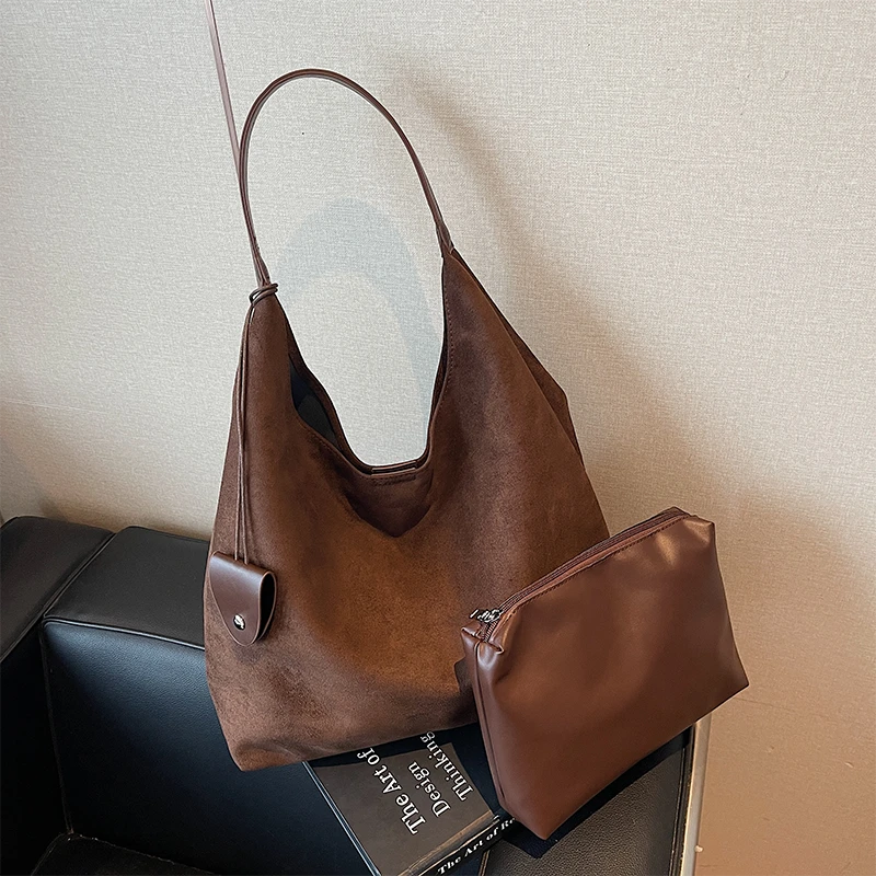 佐猫大容量包包女款爆款2025新款托特包复古单肩包上班包包通勤包