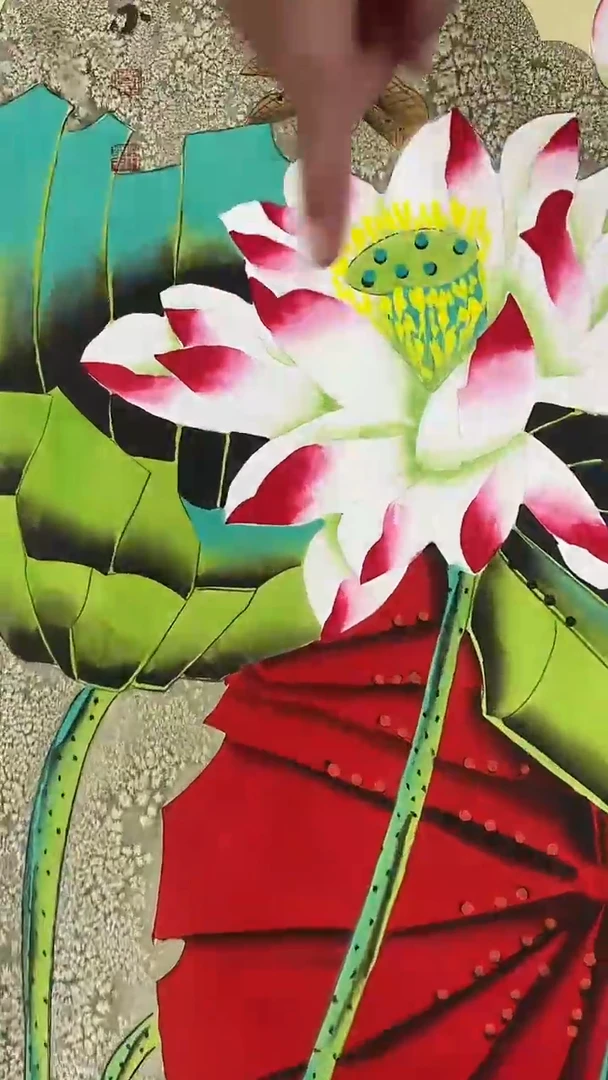 国画刘用华-2.7平尺-花鸟