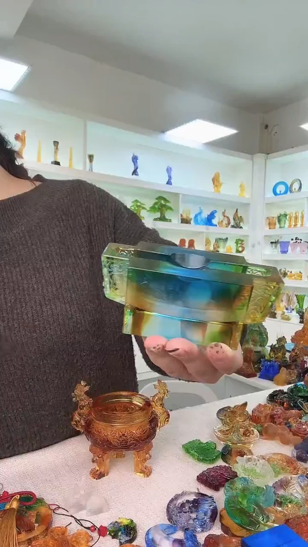 手工艺品琉璃彩色支架