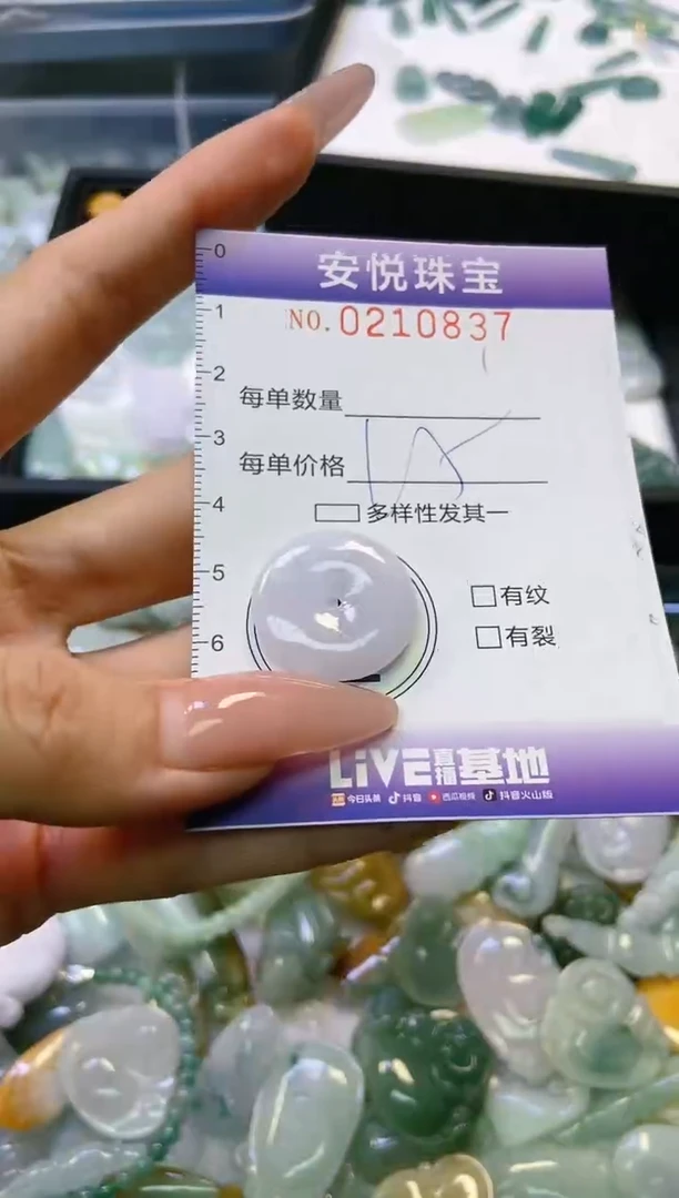 翡翠未镶嵌颈饰闪购0210837