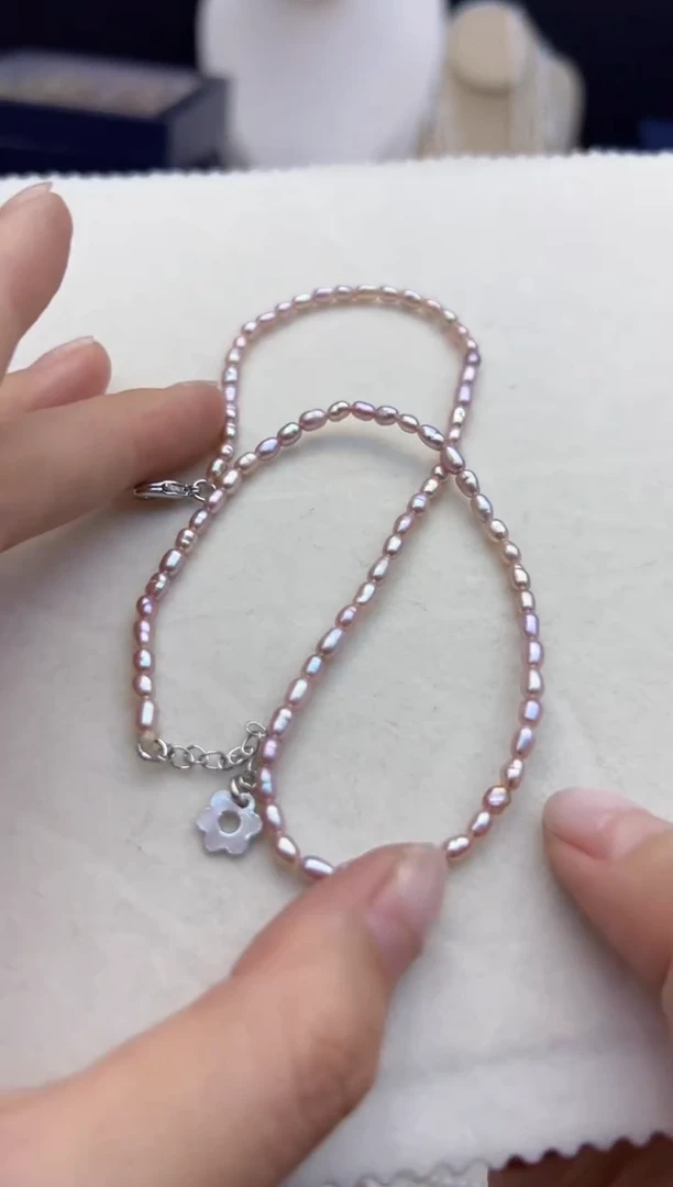 【闪购商品】淡水珍珠106未镶嵌珍珠项链