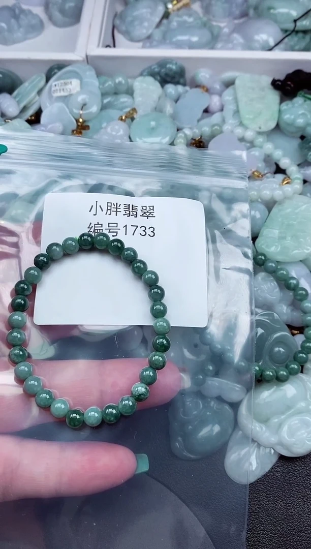颈饰未镶嵌翡翠缅甸天然A货翡翠1733