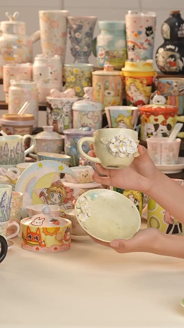 其他景德镇釉下彩手绘设计师款陶瓷