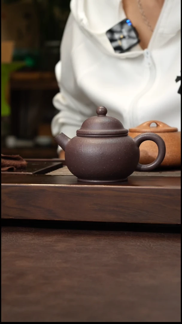 茶壶紫砂8目天青炮嘴200cc左右