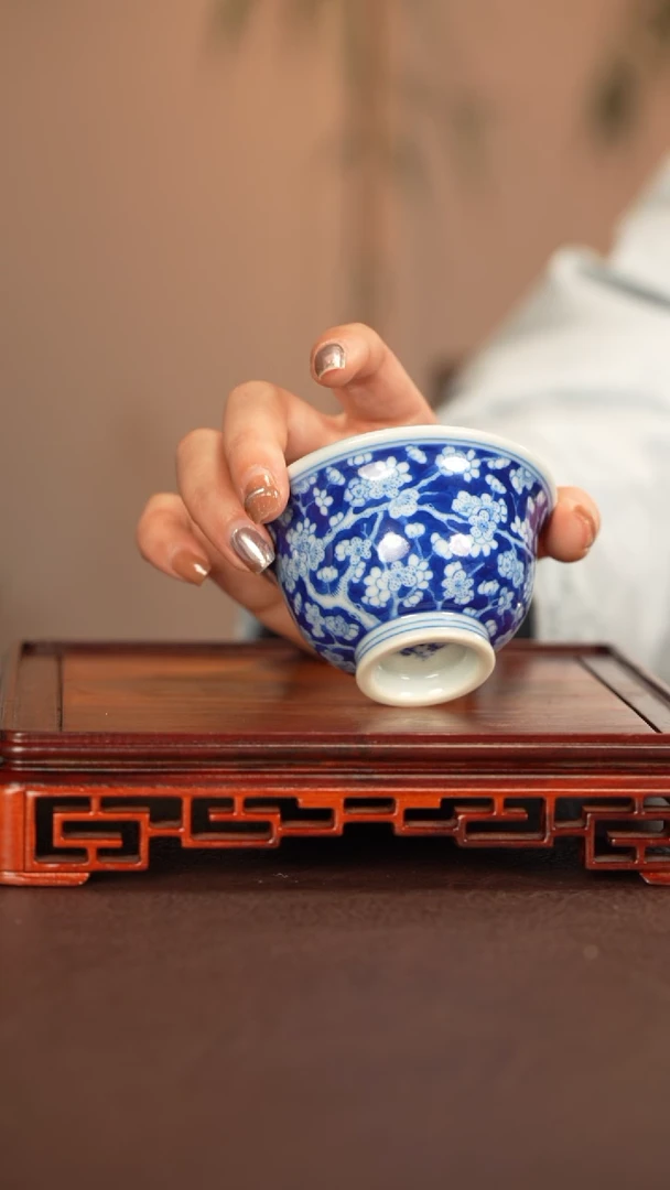 【闪购商品】杯子刘建锋窑景德镇手工手绘陶瓷+-