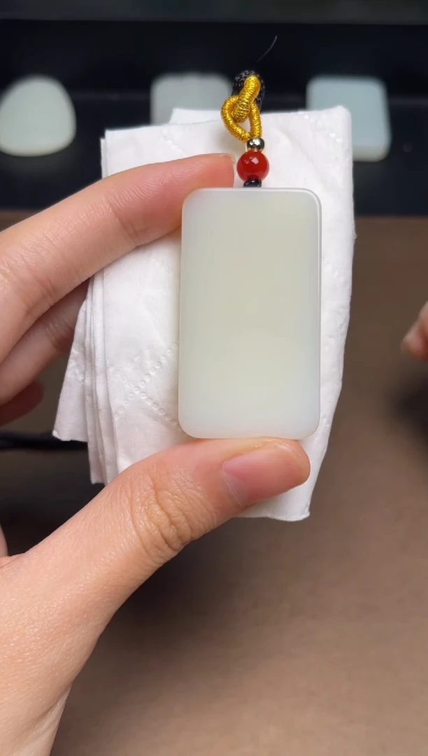 和田玉未镶嵌颈饰24