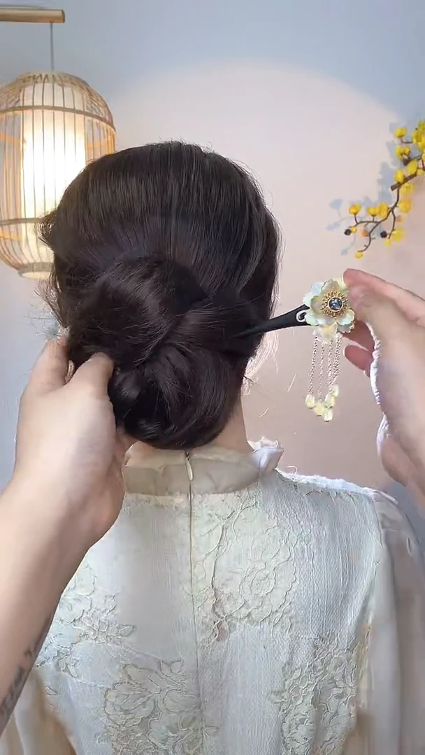 非金属木质美丽发饰