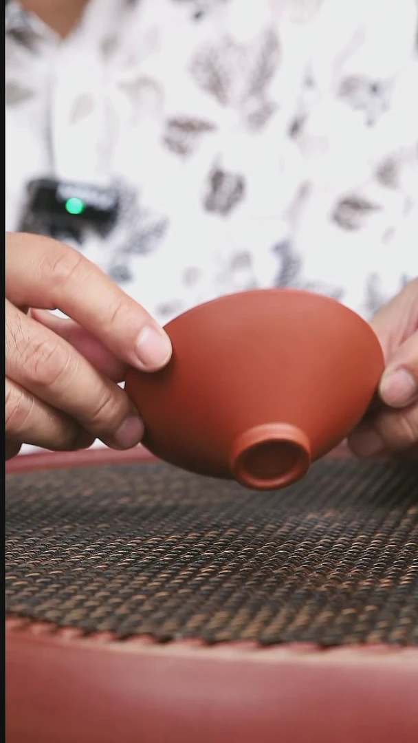 茶壶紫砂小红泥斗笠杯/////