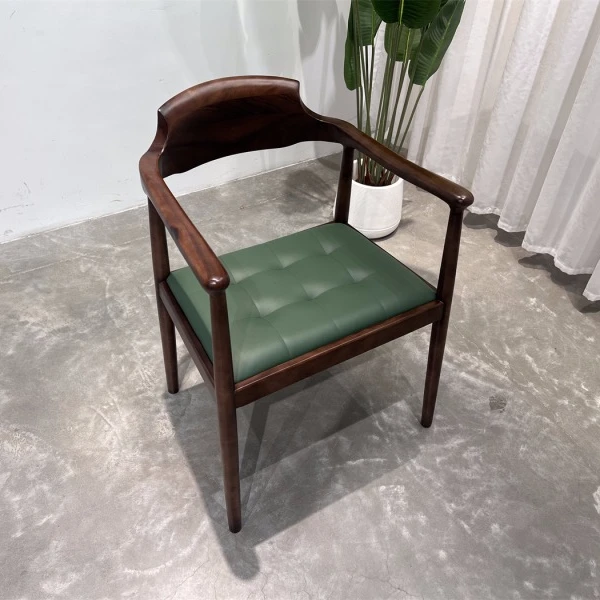 胡桃木茶桌休闲家用莫桑椅