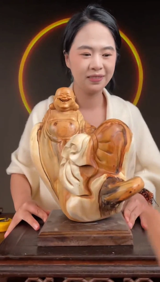 柏木（崖柏）手工摆件,先抢先得! 编号:266