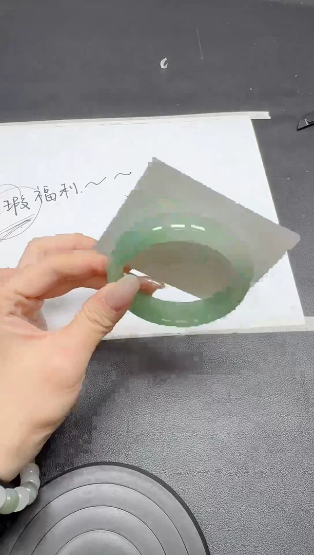 未镶嵌手镯石英质玉0171-微瑕