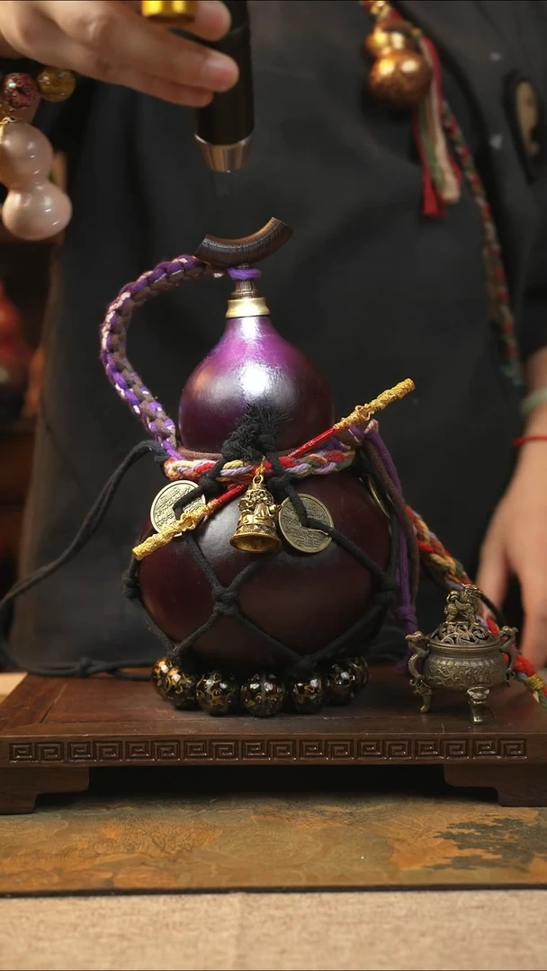 285大漆一物一拍记葫堂出品【不带手串】