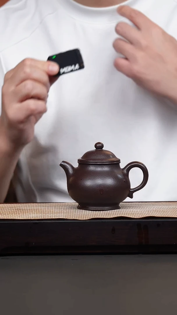 茶壶紫砂紫玉金砂高潘