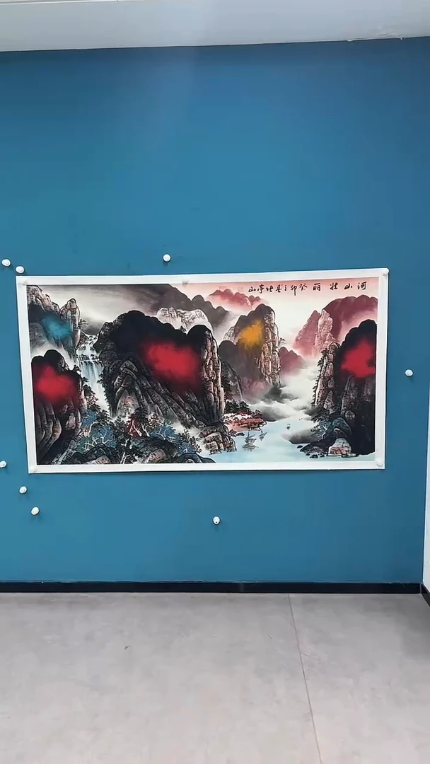 国画10.20-严选-张亭山 -大六尺山水-C20