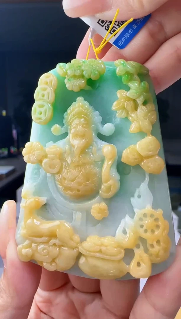 吊坠(不含链)未镶嵌翡翠YL@@960Q3J21635