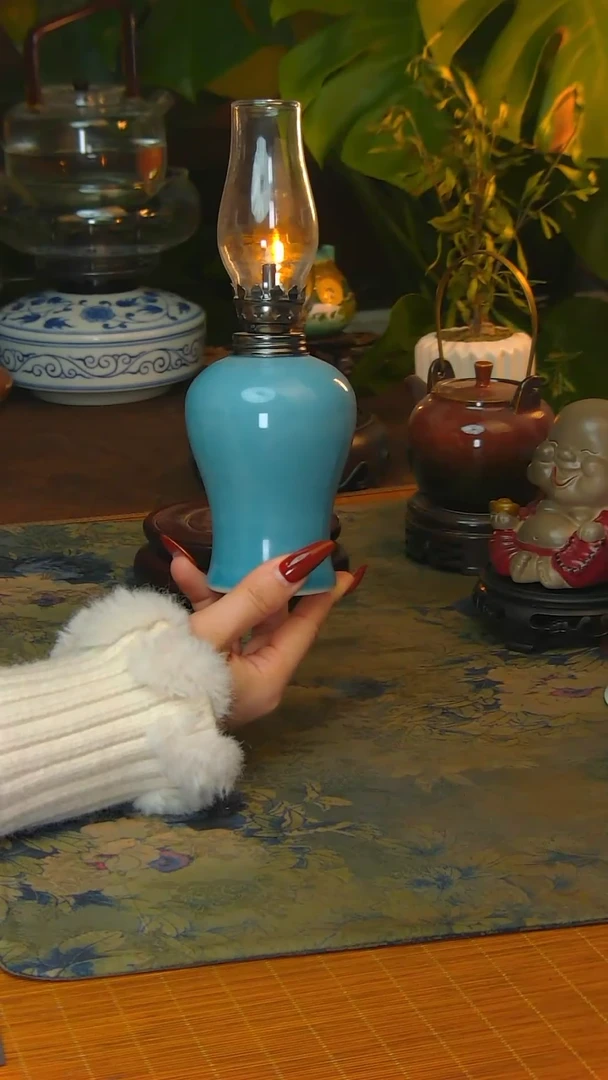 【闪购商品】景德镇陶瓷灯摆件