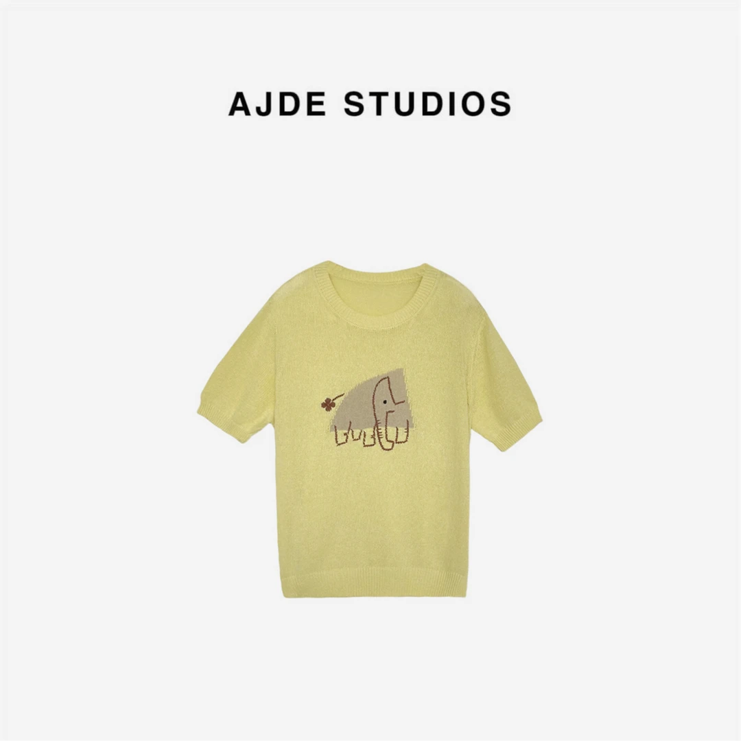 AJDE｜小象和纸短袖 01