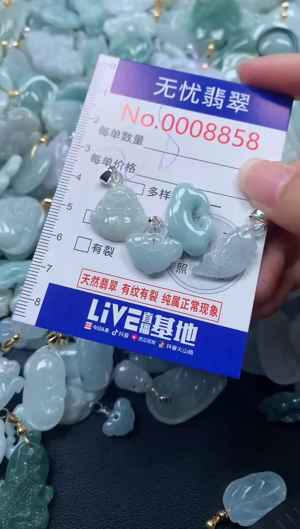 颈饰未镶嵌翡翠8858