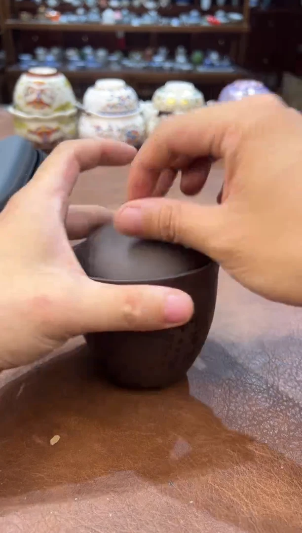 真的很便宜超好看会开片的旅行茶具