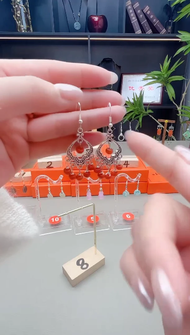 未镶嵌翡翠耳饰332