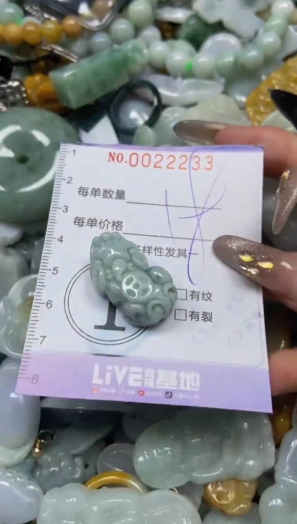 【闪购商品】翡翠颈饰未镶嵌闪购0022233