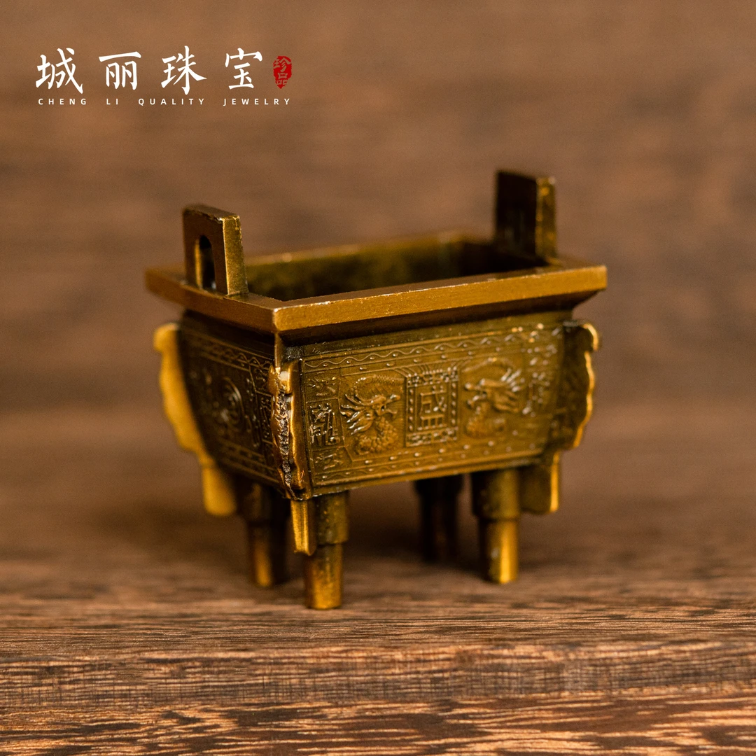 九天玄女盛世聚才鼎摆件/个FL-1920