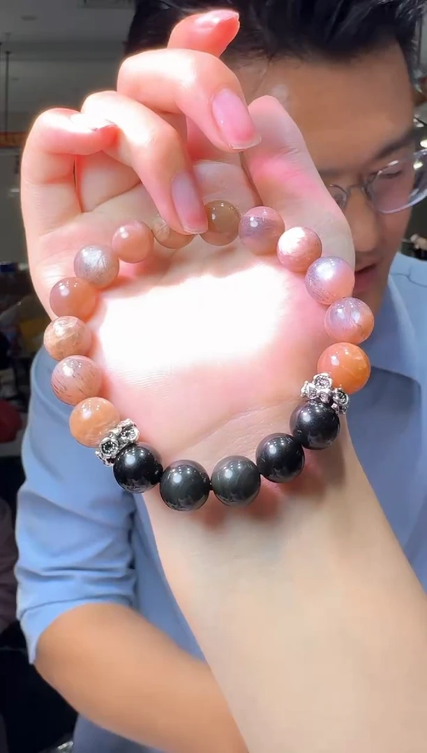 水晶手链未镶嵌多样性发一件 396