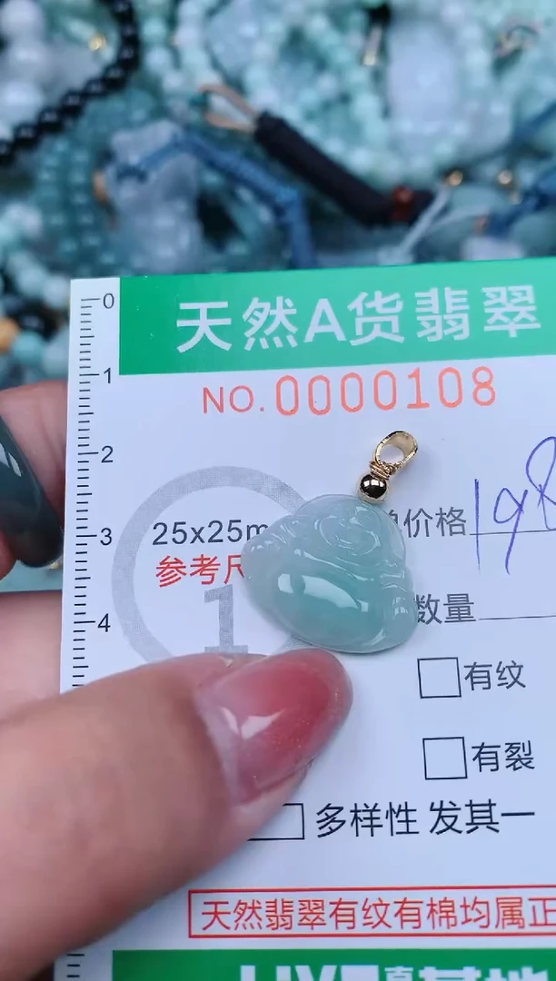 【闪购商品】翡翠颈饰未镶嵌.0000108