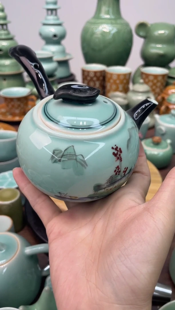 特价福利 微瑕 慧仙青瓷
