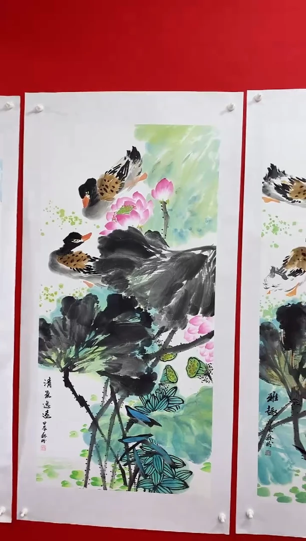 【闪购商品】国画SP雷苏盼老师作品