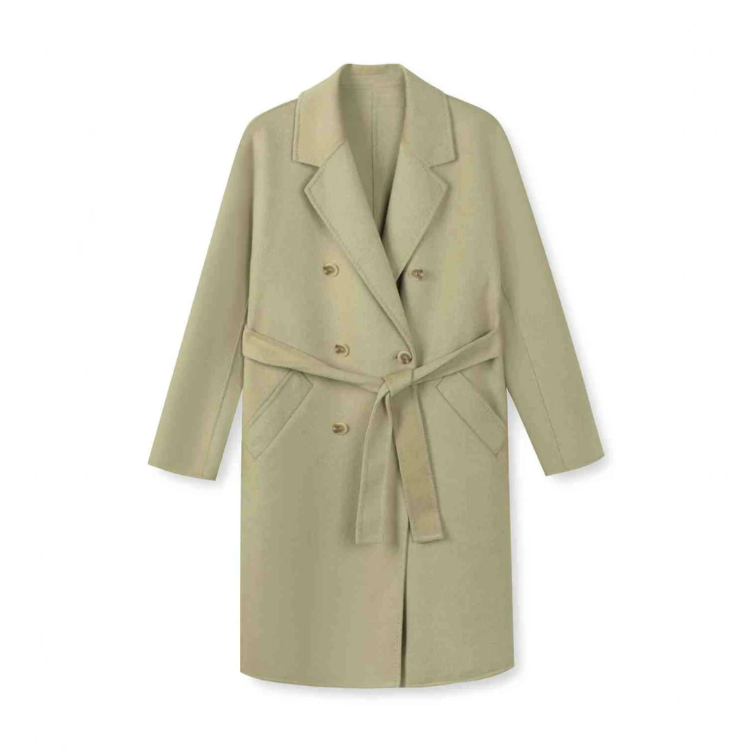 6208【赵老板专属】播大翻领定染拉花双面呢大衣MDR4AD6208