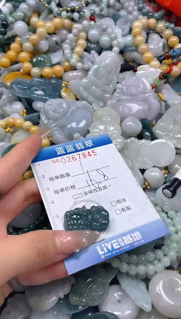 翡翠未镶嵌颈饰闪购0267845多样性发其一