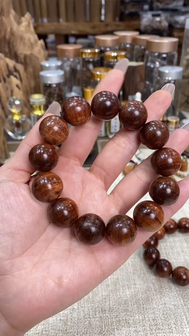 手串/手链黄花梨/降香黄檀海南黄花梨 老料 1.8单圈