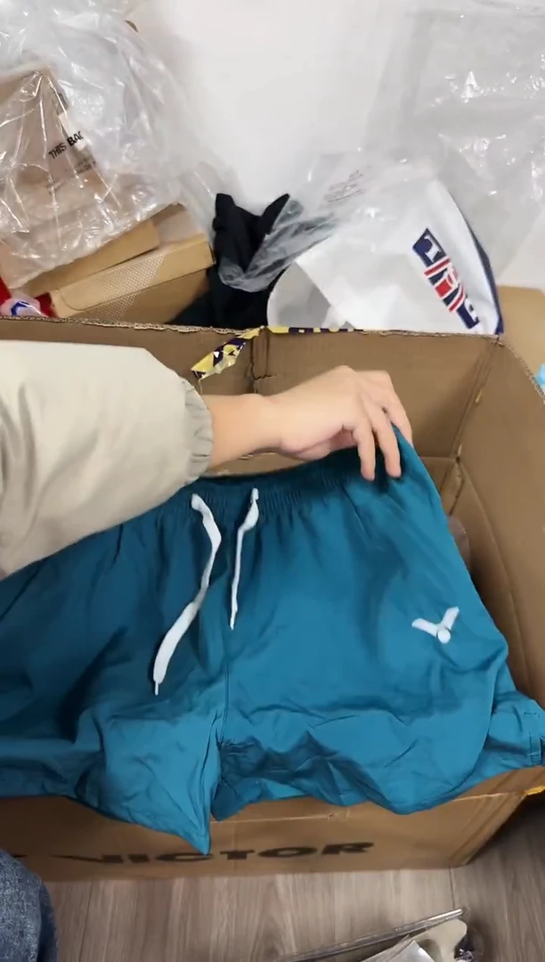 威克多正品微瑕    28  男短裤蓝色39226  3XL