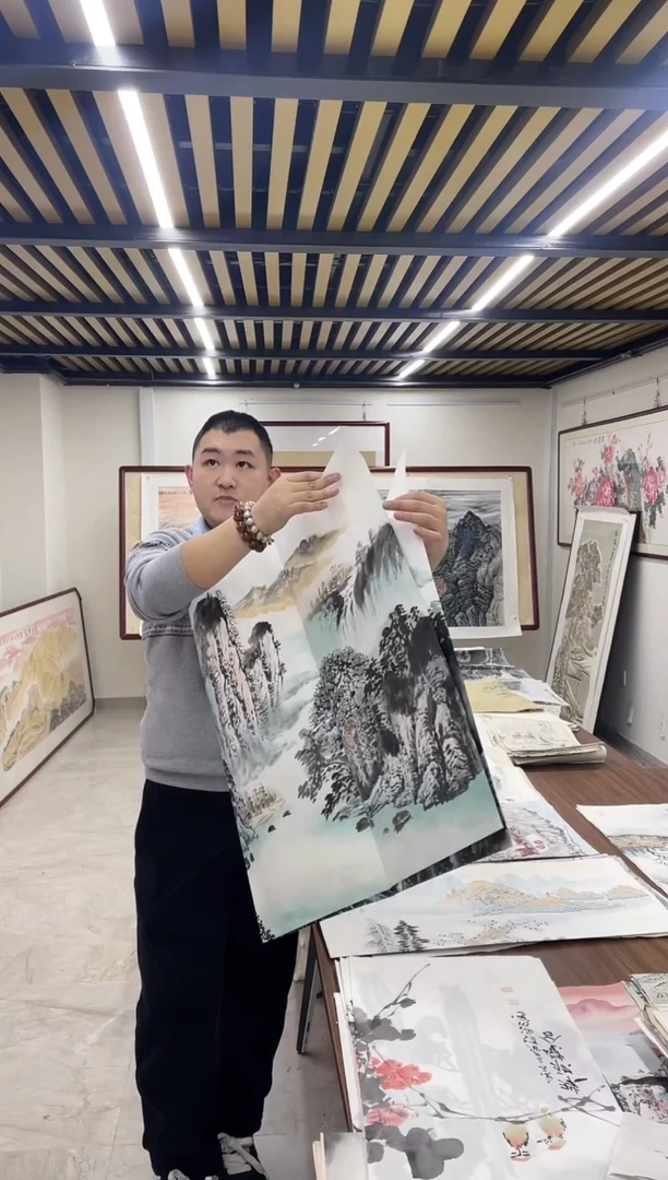 国画融易专属链接-李土庆点染带证书