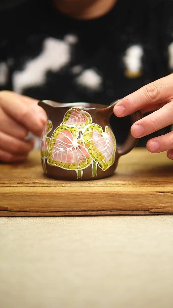 @@陶园瓷舍@@纯手工手绘@高温釉下彩