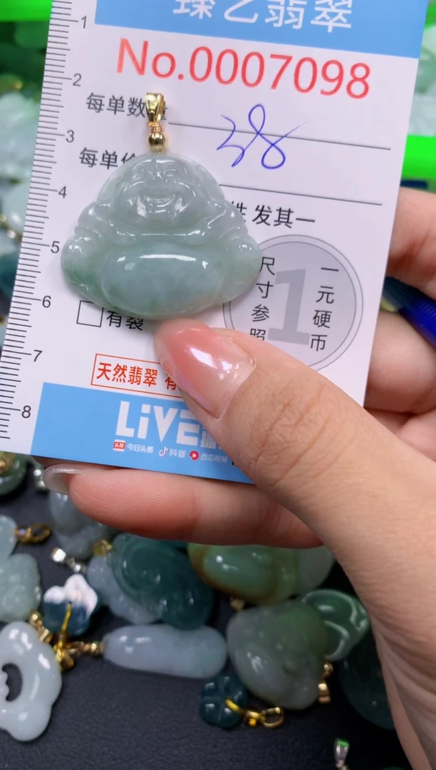 颈饰未镶嵌翡翠7098