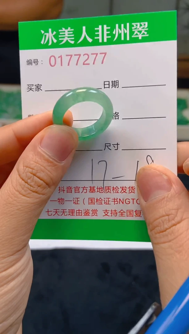 石英质玉未镶嵌戒圈277