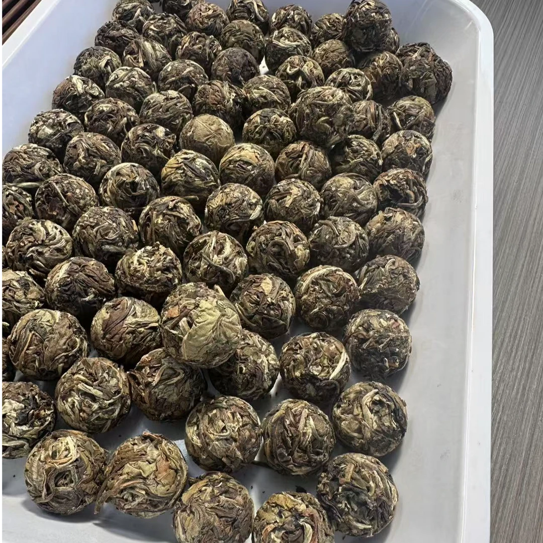 2021年【荒野白牡丹白茶龙珠裸珠】云南白茶龙珠[支持开箱试喝]