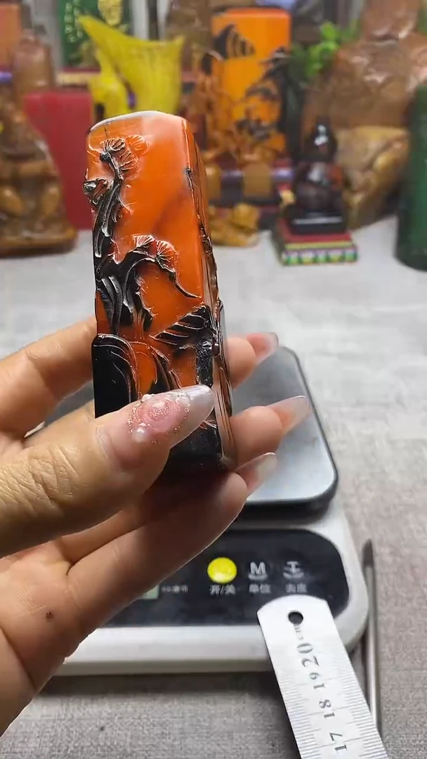寿山石印石纯天然石料