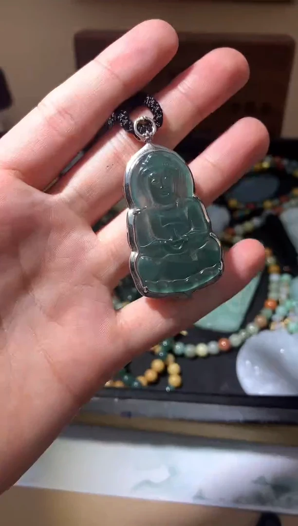 颈饰未镶嵌翡翠翡翠挂件 多样性发一件