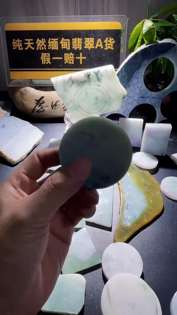 颈饰未镶嵌翡翠翡翠482